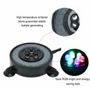 QPL-50 Emery Colorful 6 LED Round Diving Light Aquarium Light Gas Plate Light