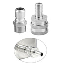 Stainless Steel 1/2'' MPT Male Beer Quick Disconnect Connect Set Home Brew