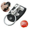 Quick Release Detachable Key Chain Stainless-Steel Belt Clip Ring Holder Keyring