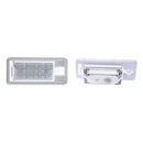 2 White 18 SMD LED License Plate Lights Lamps Bulbs for Audi A3 A4 8E RS4 A