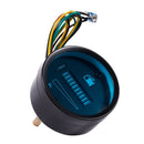 2 "52MM blue LED digital instrument gauge fuel level Borletti car motorbike