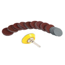 100Pcs 2'' 50mm Mixed Sander Sanding Discs 80-3000 Grit Pads Hook Loop Sandpaper