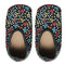 Women Home Yoga Flower Printing Sweat Absorb Pilates Non Slip Indoor Boat Socks