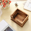 Natural Wood Rectangle Small Animal Pet Hamster House Bed Summer Cool Guine