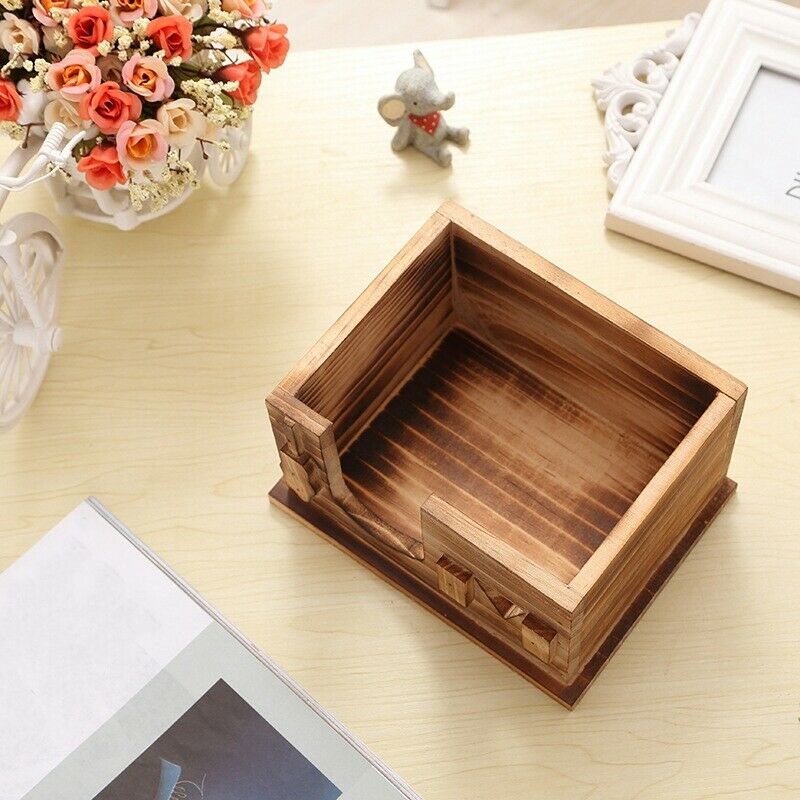 Natural Wood Rectangle Small Animal Pet Hamster House Bed Summer Cool Guine