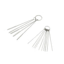 Motorcycle Carburetor Carbon Dirt Jet Remove Cleaning Needle Brush Tool Set