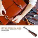 DIY Leather Craft Over Stitch Line Marking Wheel Gear Roulette Spacing Tool