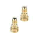 2xLP Gas Bottle Propane Tank Adapter Converter Valve POL to QCC1 /Type1