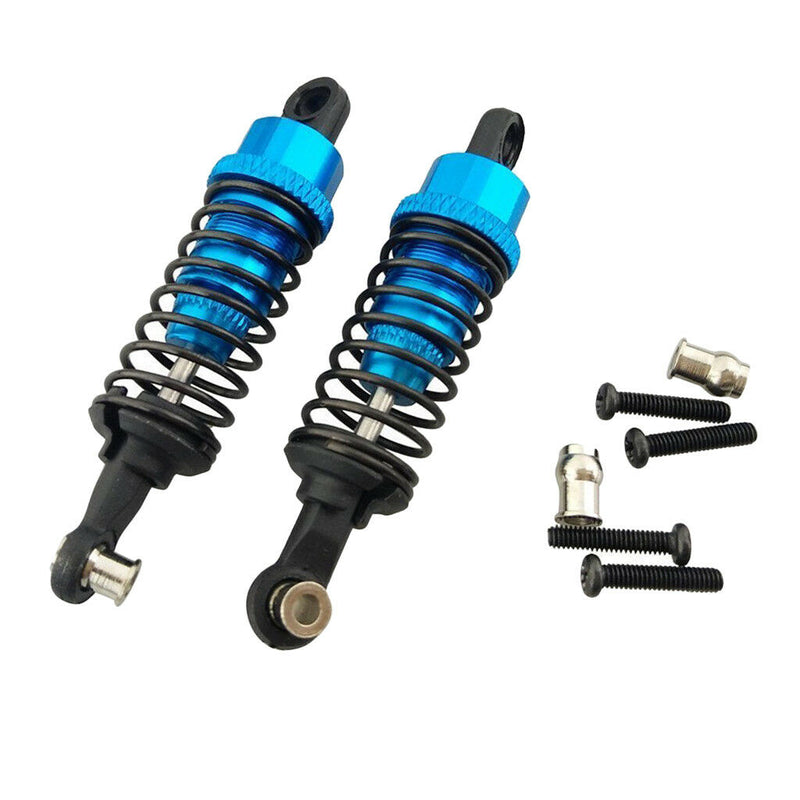 2x Blue Metal Shock Absorber Damper for 1/18 Wltoys A959 A969 A979 RC Buggy