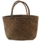 5X(Casual Straw Bag Natural Wicker Tote Bags Women Braided Handbag For Gar S7Z7)