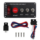 Racing Engine Start Button Ignition Switch Panel Led Car Modification Switc