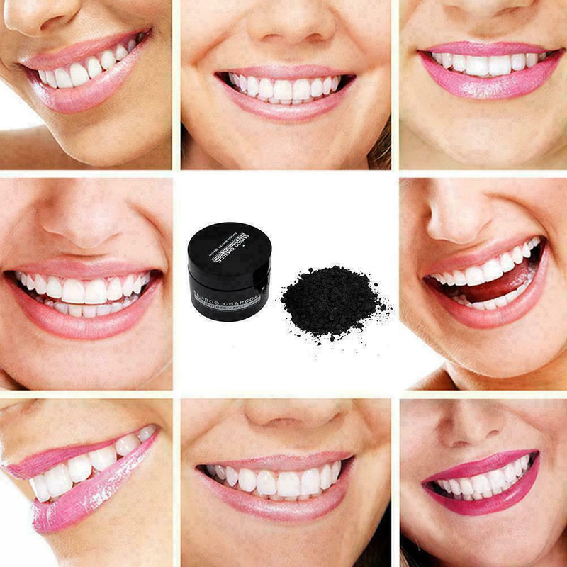 100% natural organic activated carbon tooth cleaning tooth whitening powder L5V4