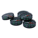 Lots Of 5 Mini  Watch Compass Set Acrylic Compasses Tools Kit Watches