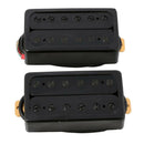 6 Strings Electric Guitar Humbucker Pickups Double Coils Bridge & Neck Black