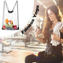 Clear Drawstring Bag Waterproof Stadium Drawstring Backpack