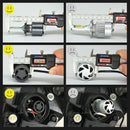 2Pcs 6000K Csp Car Led Headlight Bulb 50W 6400Lm Car Shape 9012 T4N9