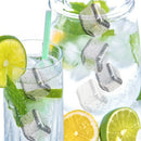 Stainless Steel Ice Cubes Reusable Chilling Stones For Whiskey Wine Keep Yo