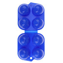 4 Grid Egg Box Carrier Folding Carton Holder Outdoor BBQ Picnic Shockproof Gw