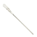 Chinese Classic Women Hairpin Hair Accessories White Jade Retro Stick 165mm Gift
