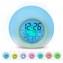 Kids Alarm Clock - Wake Up Light Digital Clock With 7 Colors Changing, Pres W9I9