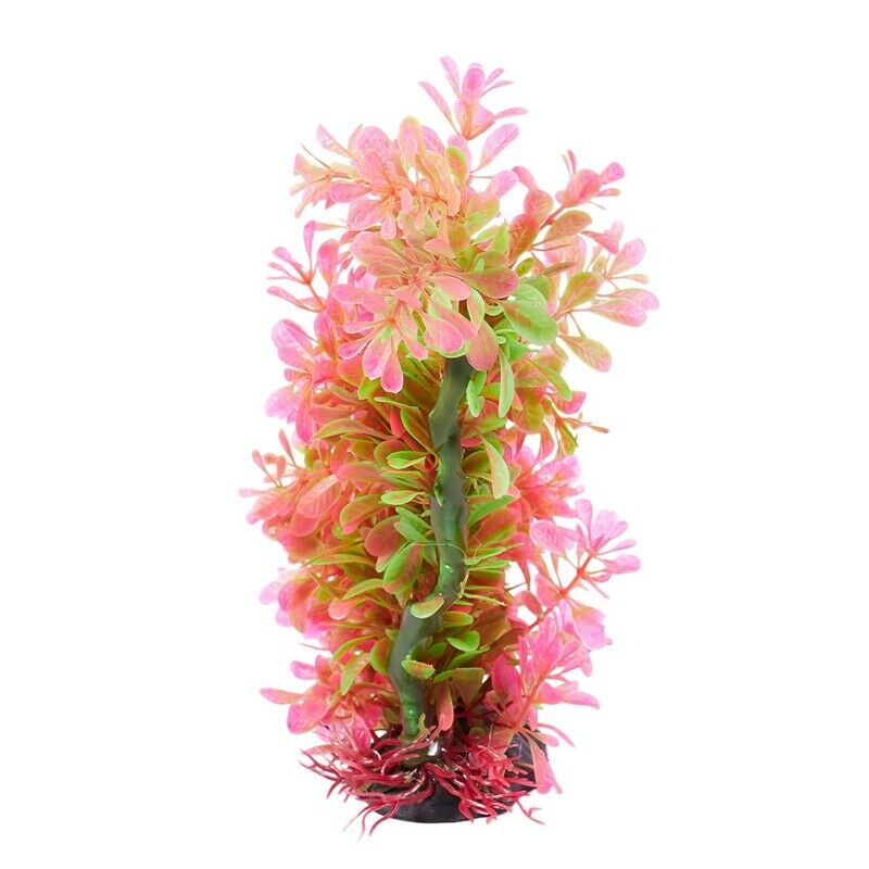 Arch Shaped Aquarium Decor Aquatic Plants/Grass, Pink