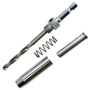 8 Center Drill Kits With Automatic Center Punch, Self-Centering Hinge Tappe D1R2