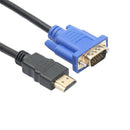 1080P Adapter Cable Mini Convert Transmission HDTV To VGA Male Support Stable HD