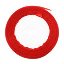 3/8" 10mm 25 Yards Satin Ribbon Roll Wedding Party Craft DIY Decoration Red K6Y3