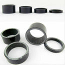 4X Carbon Fiber Headset 5,10,15,20Mm Spacer 1 1/8" Stem Bike Black Durable!eJC3C