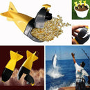 1PC Long Shot Fishing Carp Bait Rocket Feeder Float Bait Holder Fishing Tackle3C