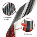 Auto Car Carbon Fiber Door Plate Bumper Sill Scuff Cover AntiScratch M6J8 F3Z9