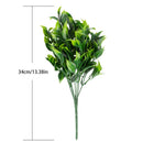 Fashion DIY Home Office Decor 1Pc Artificial Leaf Branch Foliage Plant Bonsai