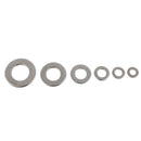 270 PCS ASSORTED FLAT WASHERS STAINLESS STEELSPACERS M5/4/M6/M8/M10/M12