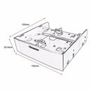 1X(OImaster Multi-functional Hard Drive Conversion Rack Standard 5.25 Inch