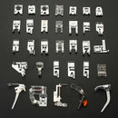 32pcs/set Domestic Sewing Machine Presser Foot Feet for Brother Janome Singer