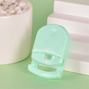 Women Mini Eyelash Curler Beauty Makeup Eye Lashes Curling Clip (Green)