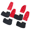 4Pcs Christmas Chair Leg Foot Cover Table Decoration Christmas Party Dinner