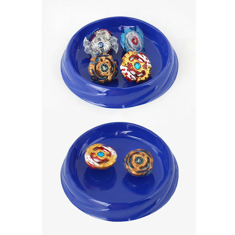 4Pcs Beyblade Burst With Launcher and Arena Metal Fight Battle Fusion Classic