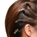 20pcs Lady Girls Cute Shiny Hair Rings Braids Plaits Hair Clips Metal Cuffs Q5Y3