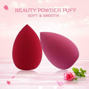 2pcs Water Absorb Face Makeup Foundation Powder Beauty Cosmetic Sponge Puff A