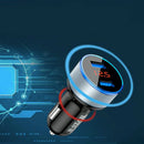 3.1A Dual USB Port Car Charger Digital LED Display Lighter Adapter Voltmeter