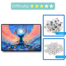 1000pcs DIY Fantastic Moon Tree Falls Puzzle Educational Assembling Toys
