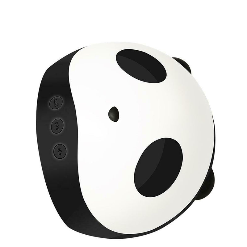36W Cute Panda UV LED Nail Lamp Dryer 3 Timers Manicure Gel Polish Drying Light