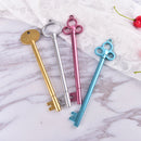 2X Creative Cute Key Pen Gel Pen School Supply Office Stationary LJ