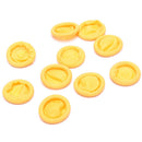 100PCS Non-slip Disposable Finger Cots Protective Latex Rubber Finger G Ew