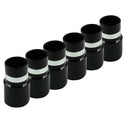 6pcs Replacement Plastic Vacuum Cleaner Hose Adaptor Converter 32mm Black