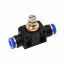 Air Pneumatic Speed Control 6mm to 6mm Push In Quick Fitting N2M2