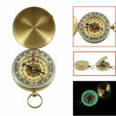 Outdoor Travel Camping Compass Hiking Sports Navigation Pocket Watch Style Brass