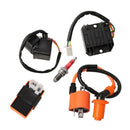 6 Pin Ignition Coil Solenoid Relay Kit fits Go Kart GY6 50cc 125cc 150cc