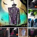 Halloween Ghost Bar Pendant Horror Scary Hanging Ghost Flying Witch Decoration